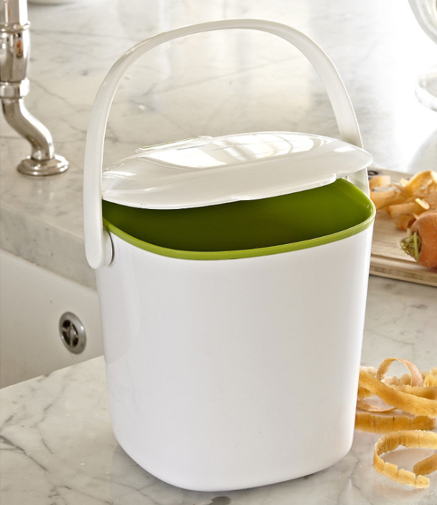Oxo Good Grips counter top caddy, £14.99, is ideal for the job..just line with a starch  bag