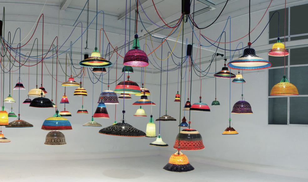 Pet Lamps are made in Spain, Colombia and now Chile by artisan communities