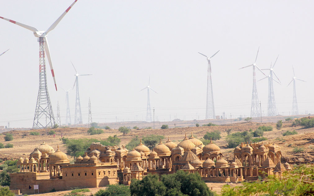 wind turbines in rajasthan