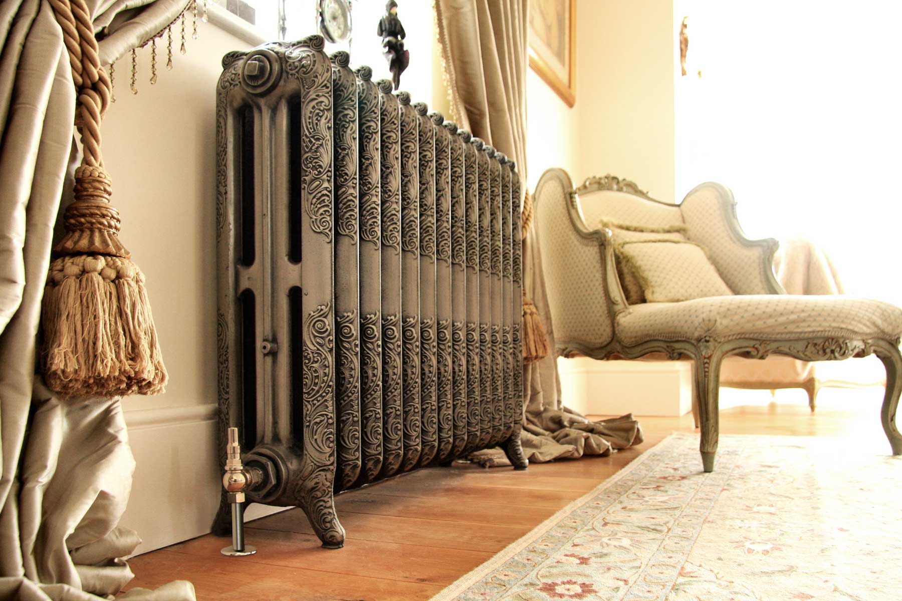 Antique radiators have an elegance. From the Old Radiator Company
