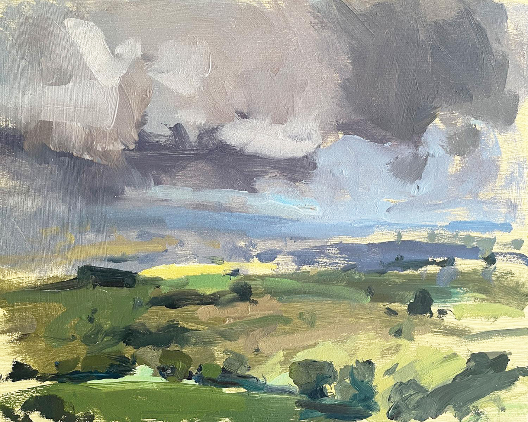 Rain Cloud from Exmoor by Sarah Manolescue
