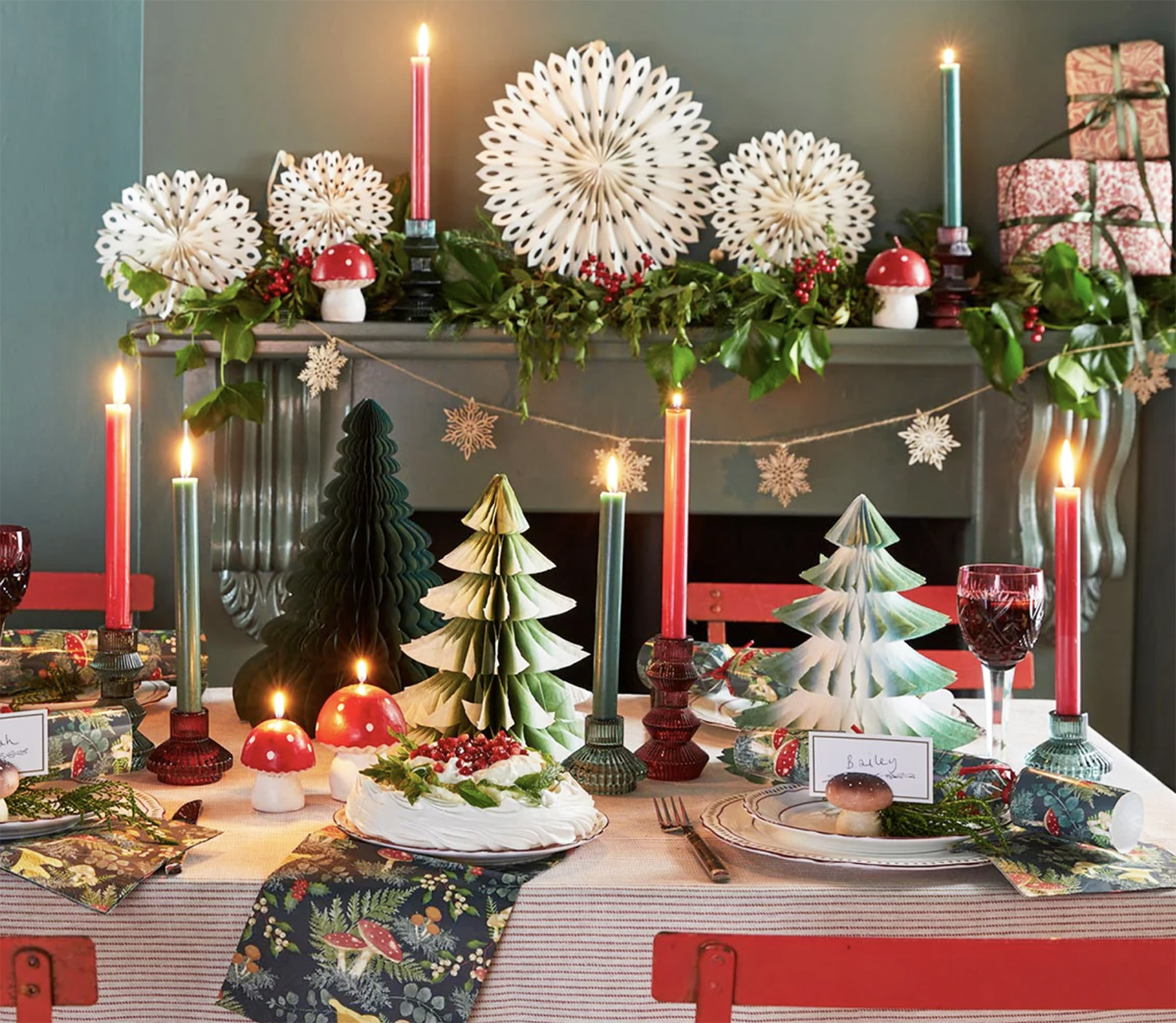 talking tables has lots of eco Christmas decoration options