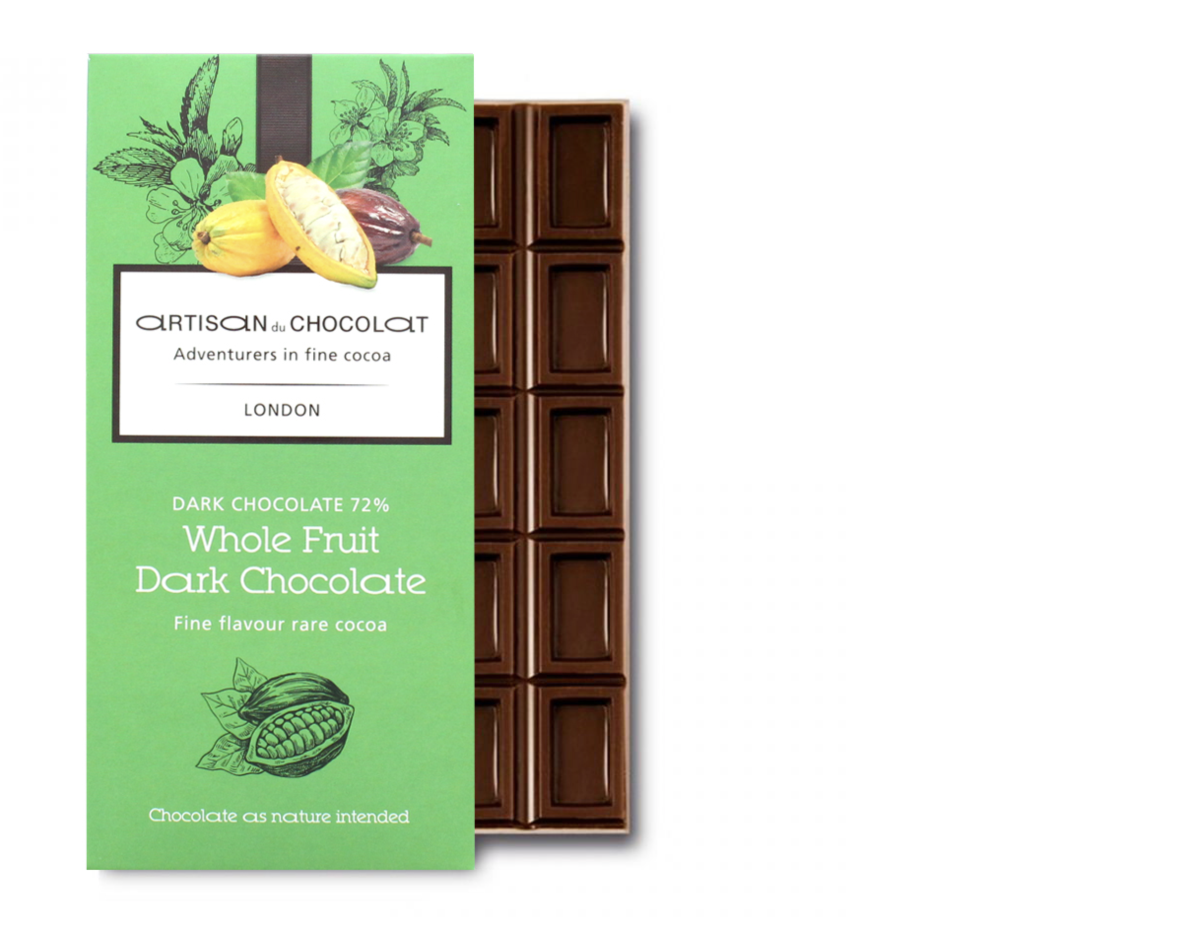 Artisan du Chocolat new bar uses the whole cacao fruit