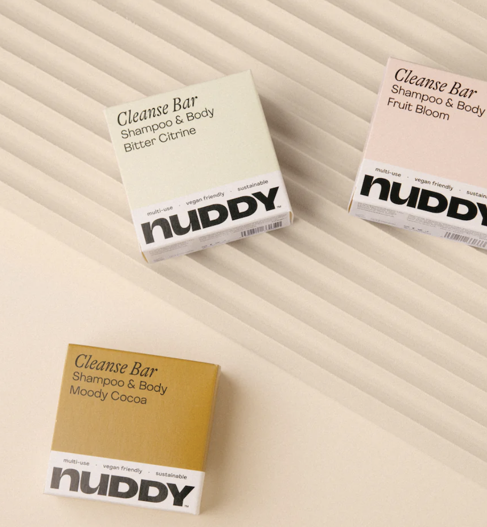 Nuddy shampoo and body wash bars cost £16 and last for several months