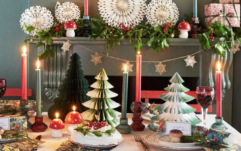 talking tables has lots of eco Christmas decoration options talking tables has lots of eco Christmas decoration options