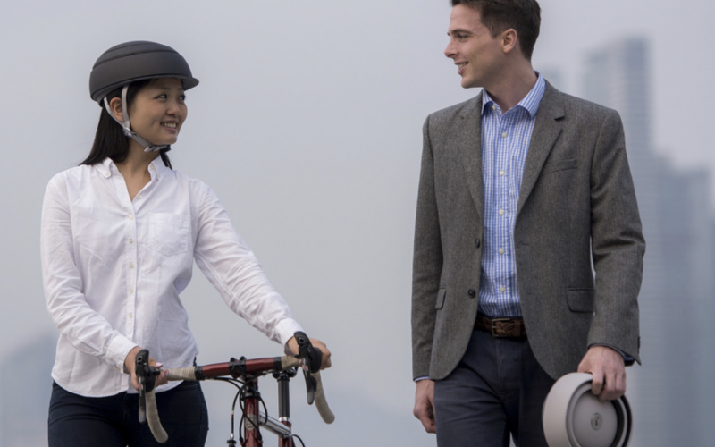 Closca folding helmets for safer easier cycling